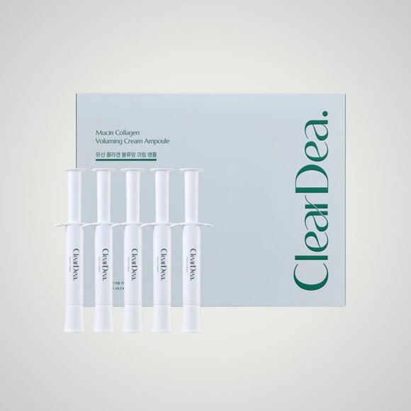 ClearDea Mucin Collagen Voluming Cream Ampoule 4ml x 5ea - Picture 1 of 2